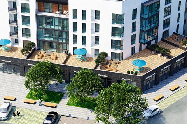 Жк «Сонячний Квартал» Apartman Királyfiszállás Kültér fotó